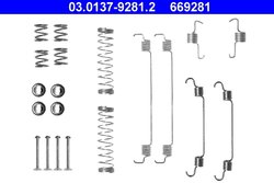 Set accesorii saboti frana ATE 03.0137-9281.2