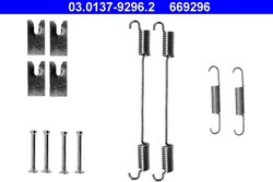 SET ACCESORII SABOTI FRANA ATE 03.0137-9296.2 - Compatibil cu FIAT, LANCIA, OPEL, VAUXHALL