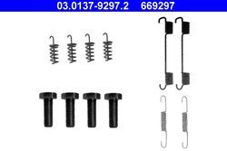 SET ACCESORII SABOTI FRANA ATE 03.0137-9297.2 - Compatibil cu MERCEDES-BENZ