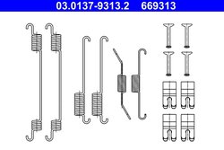 Set accesorii saboti frana ATE 03.0137-9313.2