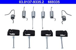 Set accesorii saboti frana ATE 03.0137-9335.2