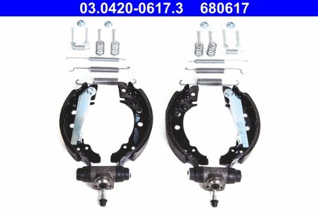 SET SABOTI FRANA ATE 03.0420-0617.3 - Compatibil cu AUDI, SEAT, VW