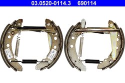 Set saboti frana ATE 03.0520-0114.3