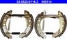 SET SABOTI FRANA ATE 03.0520-0114.3 - Compatibil cu AUDI, VW
