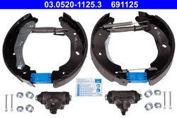 Set saboti frana ATE 03.0520-1125.3