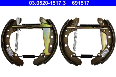 SET SABOTI FRANA ATE 03.0520-1517.3 - Compatibil cu AUDI, SEAT, VW