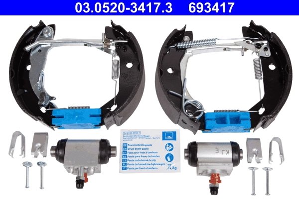 Set saboti frana ATE 03.0520-3417.3