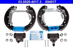 SET SABOTI FRANA ATE 03.0520-4017.3 - Compatibil cu CHEVROLET, DAEWOO