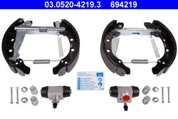 SET SABOTI FRANA ATE 03.0520-4219.3 - Compatibil cu AUDI, VW
