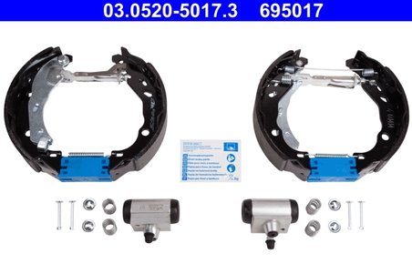 SET SABOTI FRANA ATE 03.0520-5017.3 - Compatibil cu DACIA, RENAULT