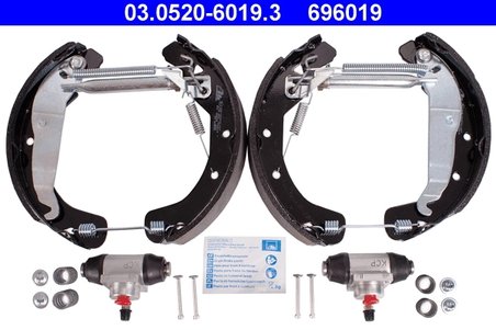 SET SABOTI FRANA ATE 03.0520-6019.3 - Compatibil cu OPEL, VAUXHALL