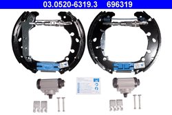 Set saboti frana ATE 03.0520-6319.3
