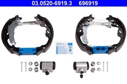SET SABOTI FRANA ATE 03.0520-6919.3 - Compatibil cu OPEL, SUZUKI, VAUXHALL
