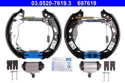 Set saboti frana ATE 03.0520-7619.3