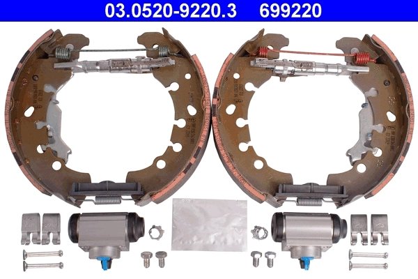 Set saboti frana ATE 03.0520-9220.3