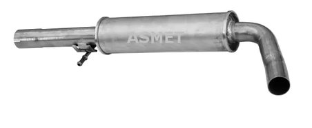 TOBA ESAPAMENT INTERMEDIARA ASMET 03.076 - Compatibil cu AUDI, SEAT, SKODA, VW