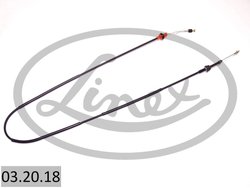 Cablu acceleratie Linex 03.20.18