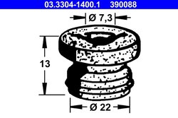 Capac, rezervor lichid frana ATE 03.3304-1400.1