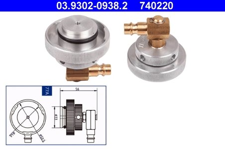 Stut aerisire ATE 03.9302-0938.2