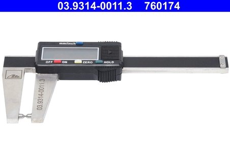 SUBLER, UZURA DISC DE FRANA ATE 03.9314-0011.3 - Piesa auto compatibila cu mai multe marci