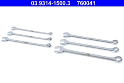 SET CHEI SURUB AERISIRE INELARA/FIXA ATE 03.9314-1500.3 - Piesa auto compatibila cu mai multe marci