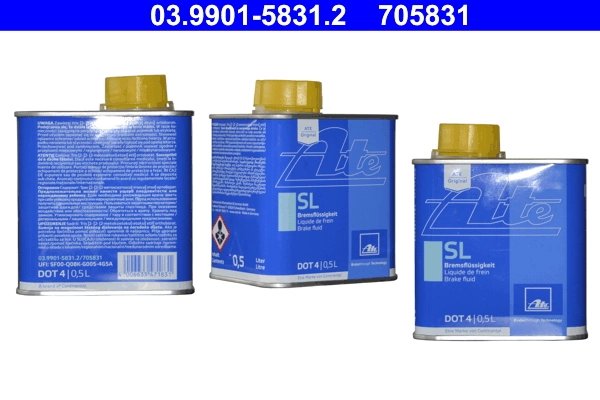 Lichid de frana ATE 03.9901-5831.2
