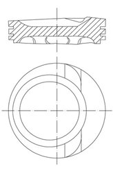Piston MAHLE 030 68 01