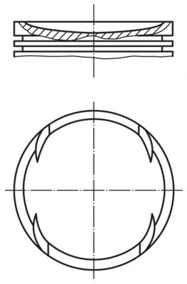 Piston MAHLE 030 89 00