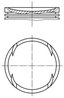 Piston MAHLE 030 89 00