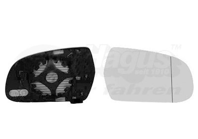 STICLA OGLINDA, OGLINDA RETROVIZOARE EXTERIOARA VAN WEZEL 0338838 - Compatibil cu AUDI