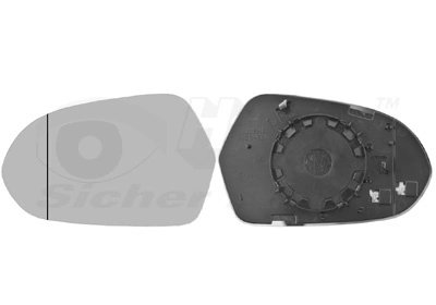 Sticla oglinda, oglinda retrovizoare exterioara Van Wezel 03