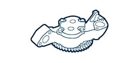 POMPA ULEI OE GERMANY 04 1800 201200 - Piesa auto compatibila cu mai multe marci