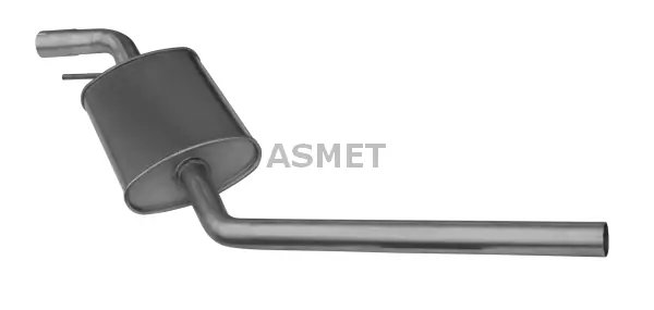 TOBA ESAPAMENT INTERMEDIARA ASMET 04.073 - Compatibil cu VW