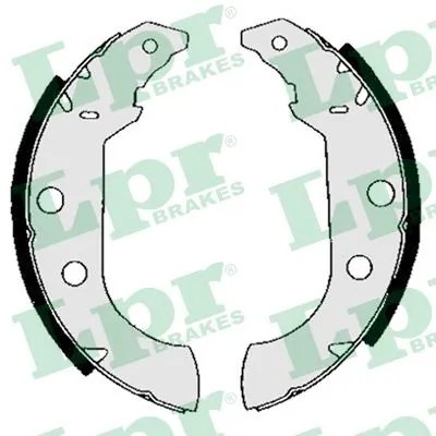 SET SABOTI FRANA LPR 04980 - Compatibil cu CITROEN, PEUGEOT