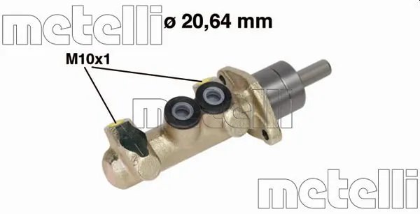 POMPA CENTRALA FRANA METELLI 05-0340 - Compatibil cu ALFA ROMEO, FIAT, LANCIA