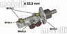 POMPA CENTRALA FRANA METELLI 05-0353 - Compatibil cu FIAT