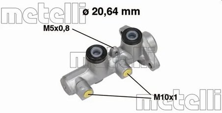 POMPA CENTRALA FRANA METELLI 05-0513 - Compatibil cu CHEVROLET, DAEWOO