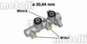 POMPA CENTRALA FRANA METELLI 05-0513 - Compatibil cu CHEVROLET, DAEWOO
