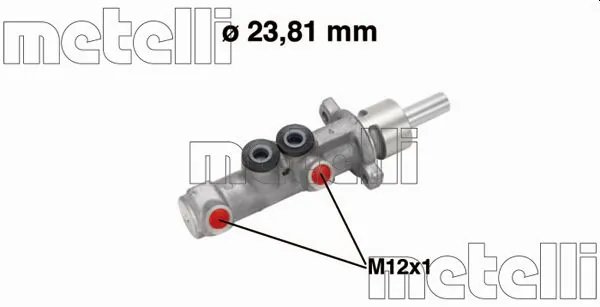 POMPA CENTRALA FRANA METELLI 05-0572 - Compatibil cu NISSAN, OPEL, RENAULT, VAUXHALL