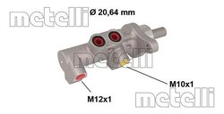 POMPA CENTRALA FRANA METELLI 05-0846 - Compatibil cu DACIA, RENAULT