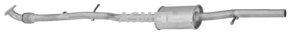 TOBA ESAPAMENT INTERMEDIARA ASMET 05.149 - Compatibil cu OPEL