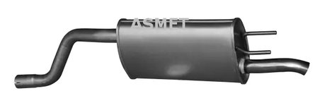 TOBA ESAPAMENT FINALA ASMET 05.189 - Compatibil cu OPEL