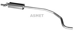 TOBA ESAPAMENT INTERMEDIARA ASMET 05.267 - Compatibil cu OPEL