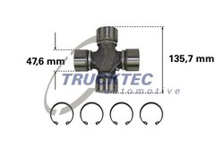 Articulatie, arbore articulat Trucktec Automotive 05.34.008