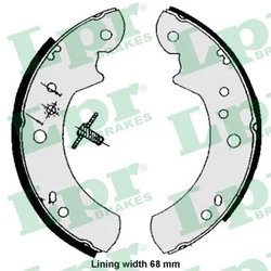 Set saboti frana LPR 05060