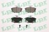 Set placute frana LPR 05P094