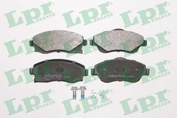 Set placute frana LPR 05P1004