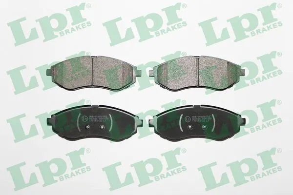 Set placute frana LPR 05P1080