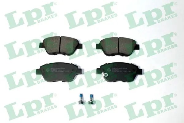 SET PLACUTE FRANA LPR 05P1247 - Compatibil cu FIAT, OPEL, VAUXHALL