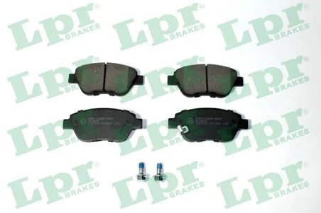 SET PLACUTE FRANA LPR 05P1247 - Compatibil cu FIAT, OPEL, VAUXHALL